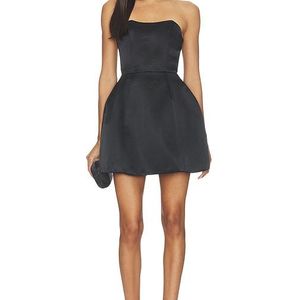 Elliatt Black Manon Tulip Mini Dress