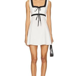 MAJORELLE White Carolyn Mini Dress
