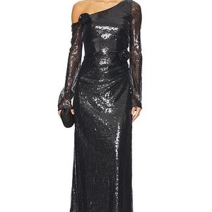 LPA Black Aniella Gown