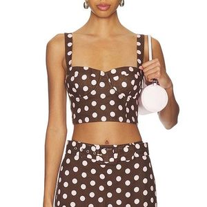 Cara Cara White Claudine Top