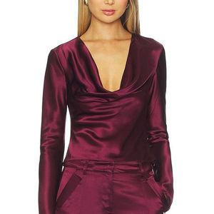 retroféte Purple Nerissa Top