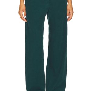 La Ligne Green Corduroy Pant