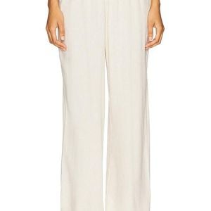 ALL THE WAYS White Beth Drawstring Pant