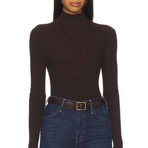 Lovers + Friends Black Magnolia Turtleneck