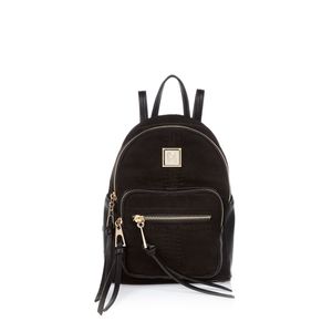 River Island Black Zipped Mini Backpack