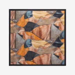 Roberto Cavalli Schal Mit Patchwork-Druck