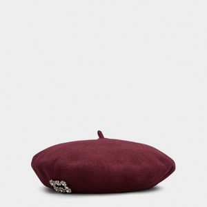 Roger Vivier Purple Efflorescence Beret