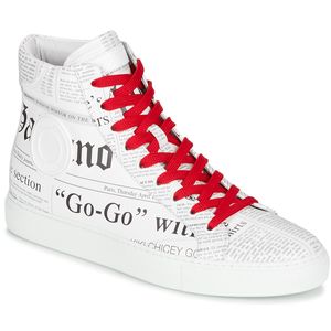 John Galliano Hoge Sneakers 2245a in het Wit voor heren