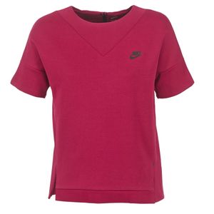 Nike Sweater Tech Fleece Crew in het Roze