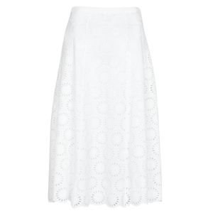 MICHAEL Michael Kors Rok Floral Eylt Lng Skirt in het Wit