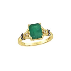 Le Vian Green Le Vian 14K 2.08 Ct. Tw. Diamond & New Emerald Ring