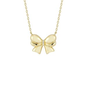 Sphera Milano Metallic 14K Plated Cz Necklace