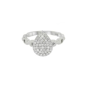 Diana M White 14k 0.33 Ct. Tw. Diamond Half-eternity Ring
