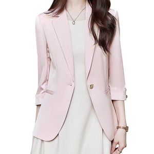 Bossy Chic Pink Blazer