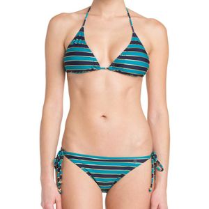 French Connection Natural Sun & Sea Blue Blood & Gold Stripe Bow Tie Brief