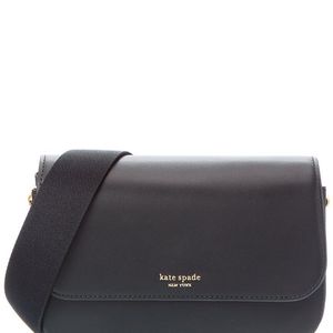 Kate Spade Grey Buddie Medium Shoulder Leather Crossbody