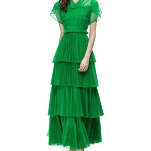 Lanelle Green Maxi Dress