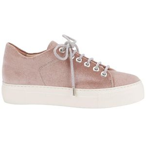 Agl Attilio Giusti Leombruni Pink Vananda Velvet Sneaker