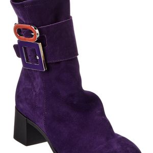 Arche Purple Teomay Leather Boot