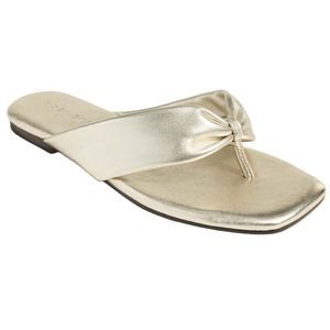 Yosi Samra White Reece Leather Sandal