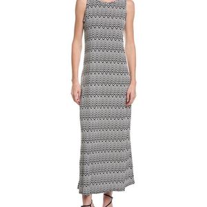 Vince Camuto Grey Sleeveless Maxi Dress