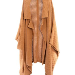 Saachi Brown Waffle Jacket