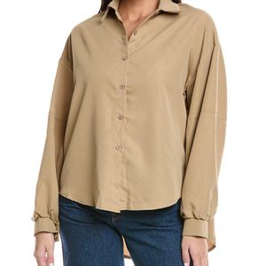Madison Miles Natural Button Shirt