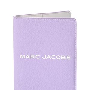 Marc Jacobs Purple Leather Passport Case