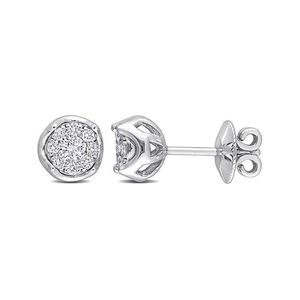 Rina Limor Metallic 14K 0.46 Ct. Tw. Diamond Studs