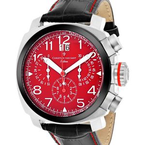 Christian Van Sant Red Grand Python Watch for men