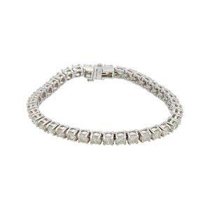 Diana M Metallic Fine Jewelry 14k 10.40 Ct. Tw. Diamond Tennis Bracelet