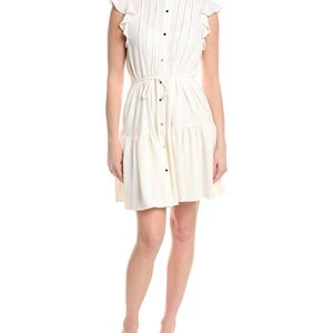 Julia Jordan White Shirtdress