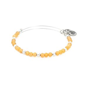 ALEX AND ANI Metallic Color Palette Marigold Expandable Wire Bracelet