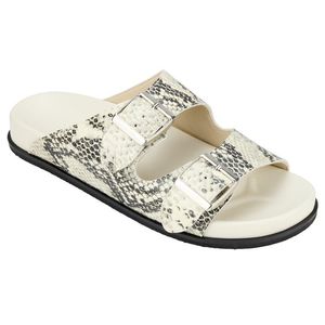 Yosi Samra White Maya Leather Sandal