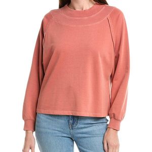 XCVI Red Xenith Pullover