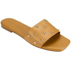 Yosi Samra Brown Harley Leather Sandal