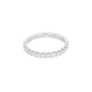 Diana M Metallic Bridal Collection 18k 1.00 Ct. Tw. Diamond Eternity Ring