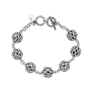 Samuel B. Metallic Toggle Bracelet