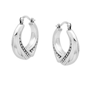 MaxColor Metallic Dangle Earrings