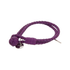 Bottega Veneta Purple Intrecciato Nappa Leather Bracelet