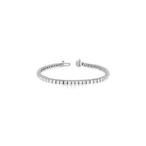 Diana M White Fine Jewelry 14k 3.00 Ct. Tw. Diamond Tennis Bracelet