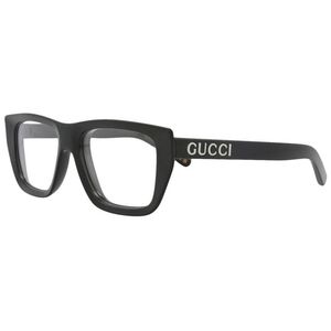 Gucci Black 52Mm Optical Frames for men
