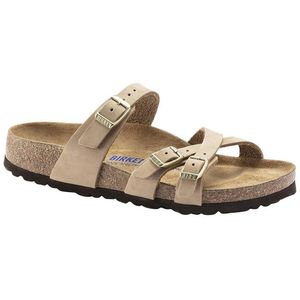 Birkenstock White Franca Leather Sandal