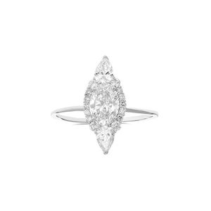 Amairah White 14K 1.35 Ct. Tw. Lab-Grown Diamond Ring