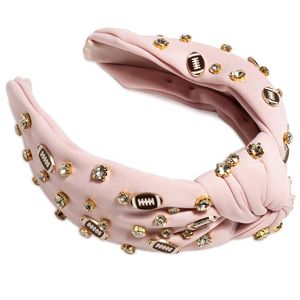 Shiraleah Pink Game Day Charms Knotted Headband