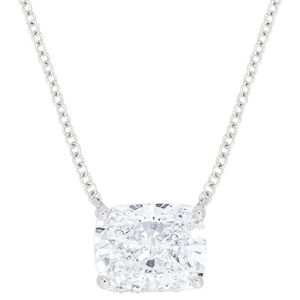 Lab Grown Diamonds White 14K 3.00 Ct. Tw. Lab-Grown Diamond Necklace
