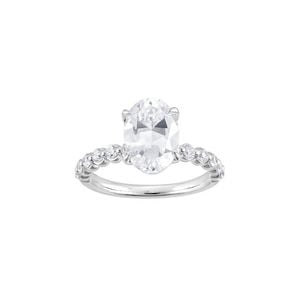Lab Grown Diamonds White 14K 3.00 Ct. Tw. Lab-Grown Diamond Solitaire Engagement Ring