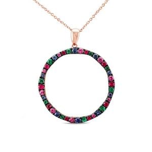 Le Vian Metallic Le Vian 14K 1.15 Ct. Tw. Sapphire Pendant Necklace