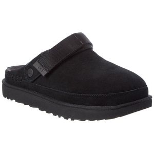 Ugg Black Goldenstar Suede Clog