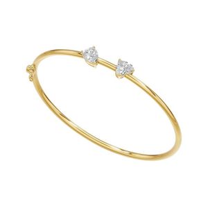 Lab Grown Diamonds Metallic 18K Over 2.00 Ct. Tw. Lab-Grown Diamond Bracelet